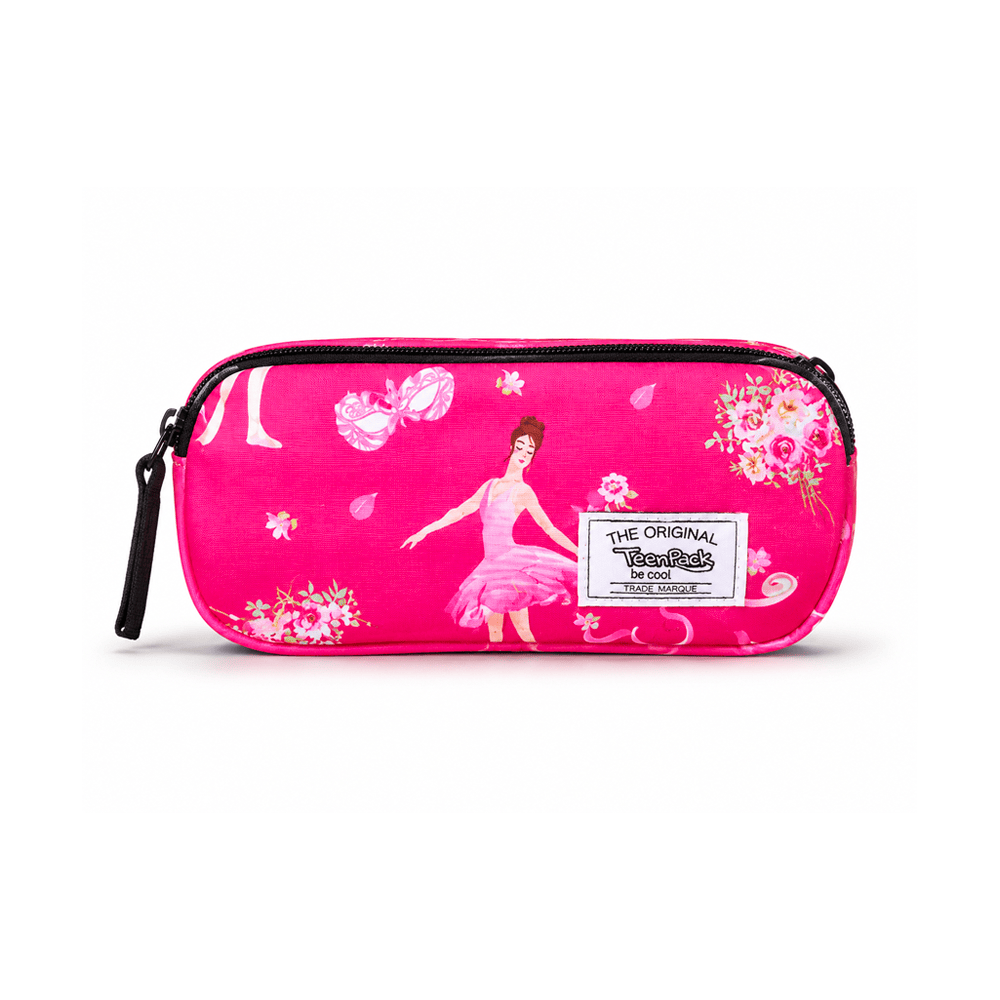 Trousse Teenpack F Ballerine 2 Zip Schoolie