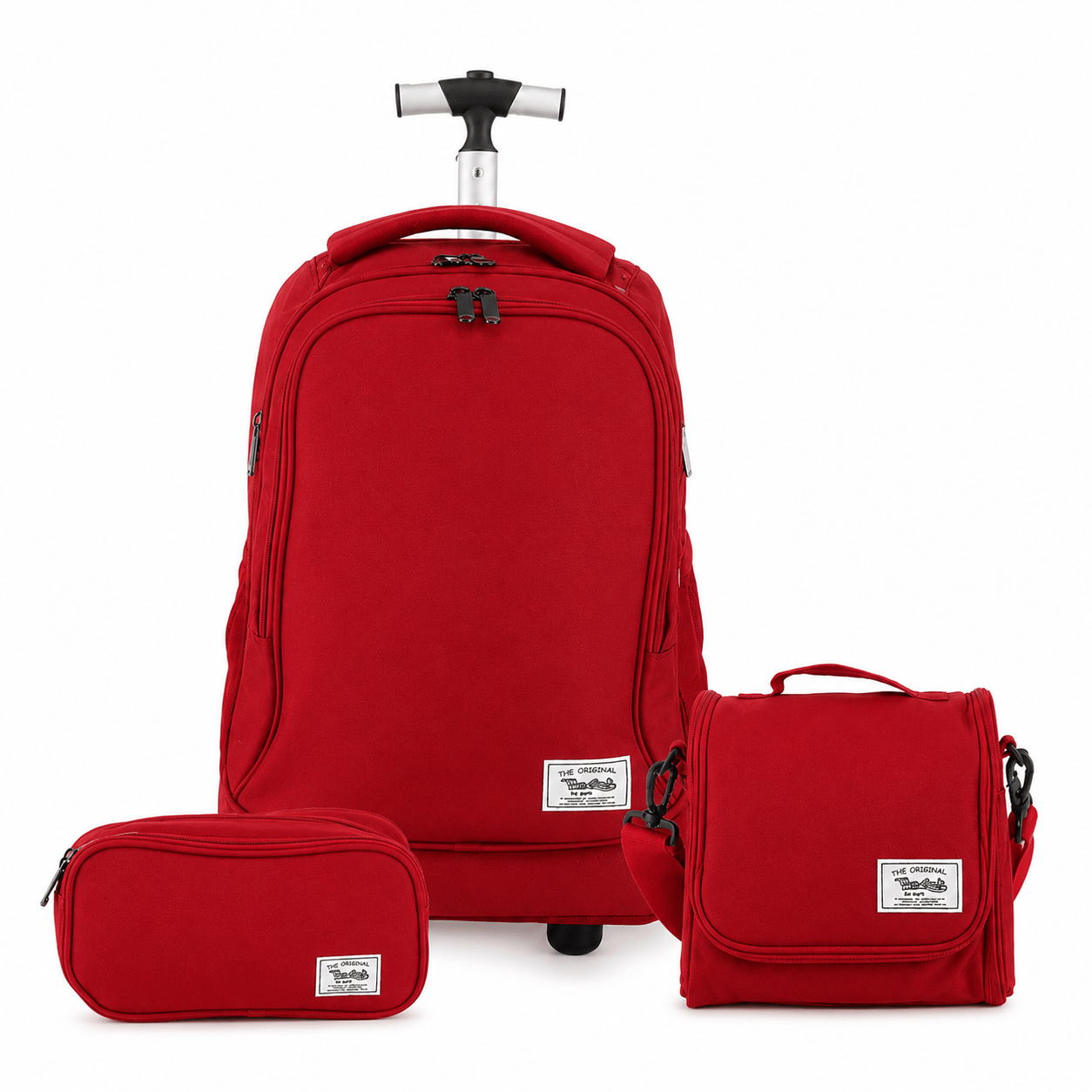 Teenpack Set Trio Trolley 18" Big Wheels Rouge
