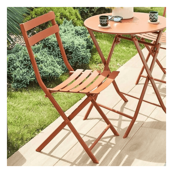 Alpha 55 Ambre Chaise de Jardin Pliante Pratique