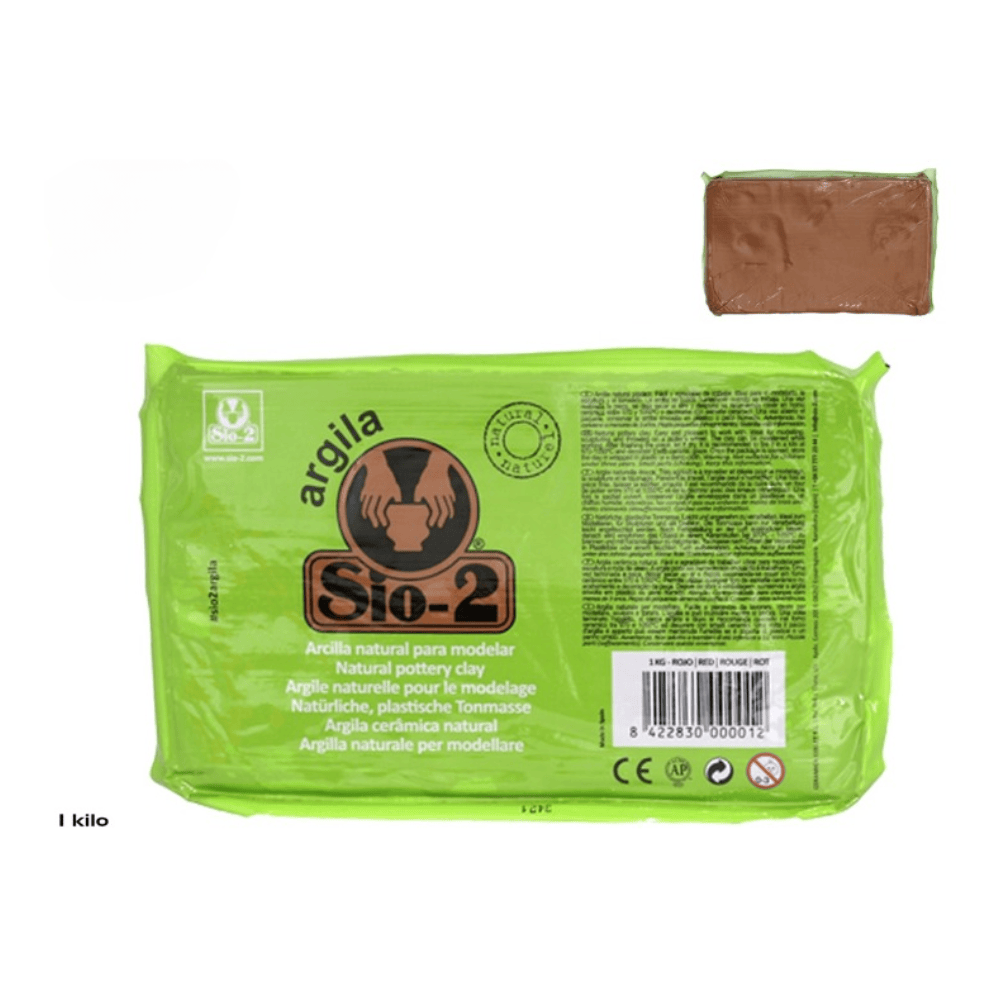 Alpha 55 Argile air-dry 1kg terracotta – Loisirs créatifs