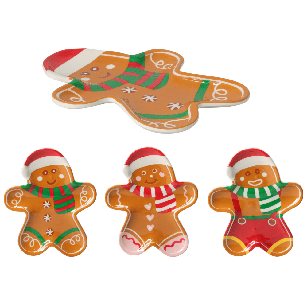 Alpha 55 Assiette Mélamine Bonhomme – Vaisselle Noël Fun