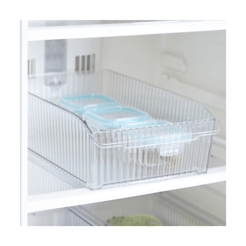 Alpha 55 Bac de rangement frigo à roulettes – PET Streaks