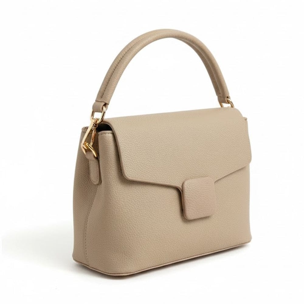 Alpha 55 Beige Sac à Main Signature – Élégance Moderne