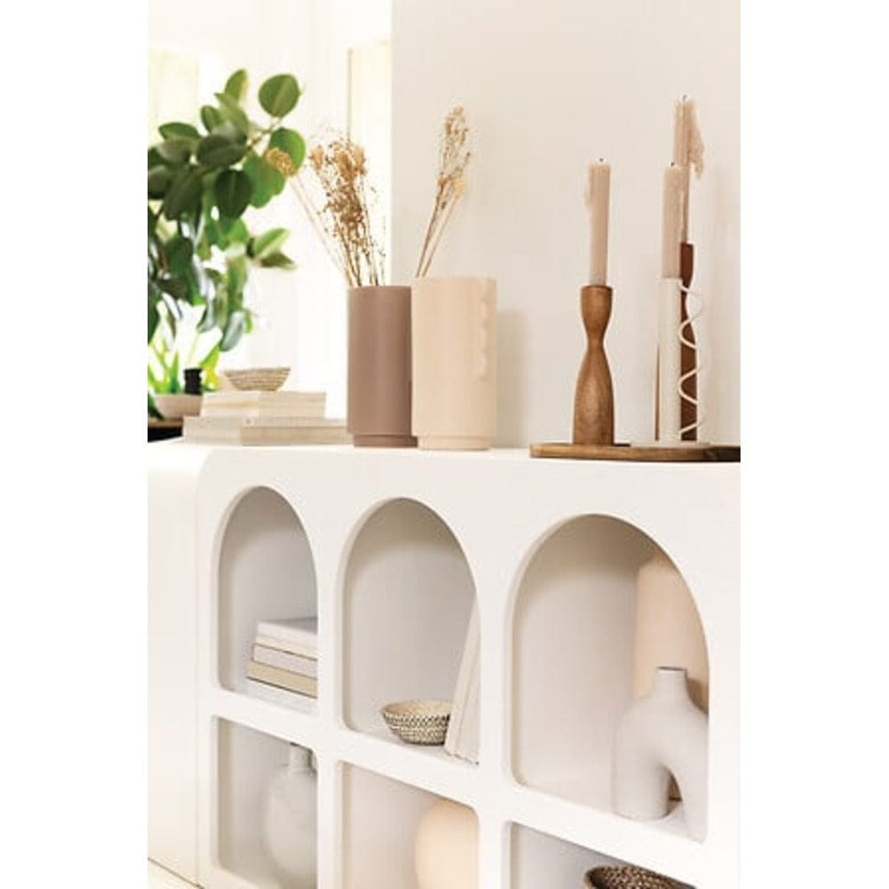 Alpha 55 Blanc Meuble 6 étagère niches "Soleya"