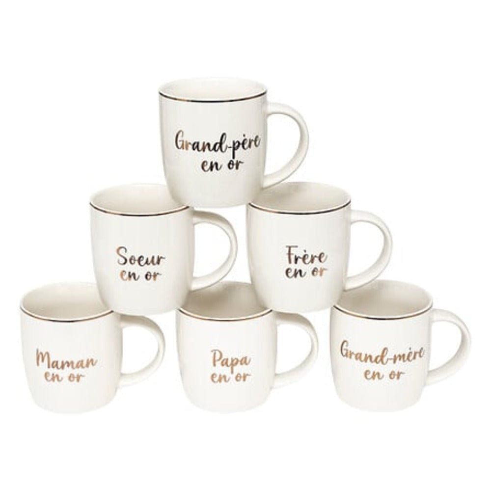 Alpha 55 Blanc Mug famille