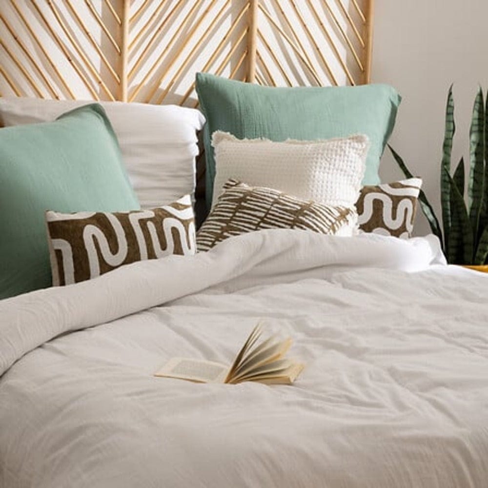 Alpha 55 Blanc Parure de lit en coton