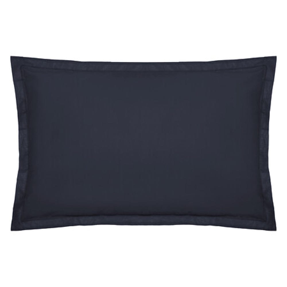 Alpha 55 Bleu Encre Taie d'oreiller en coton