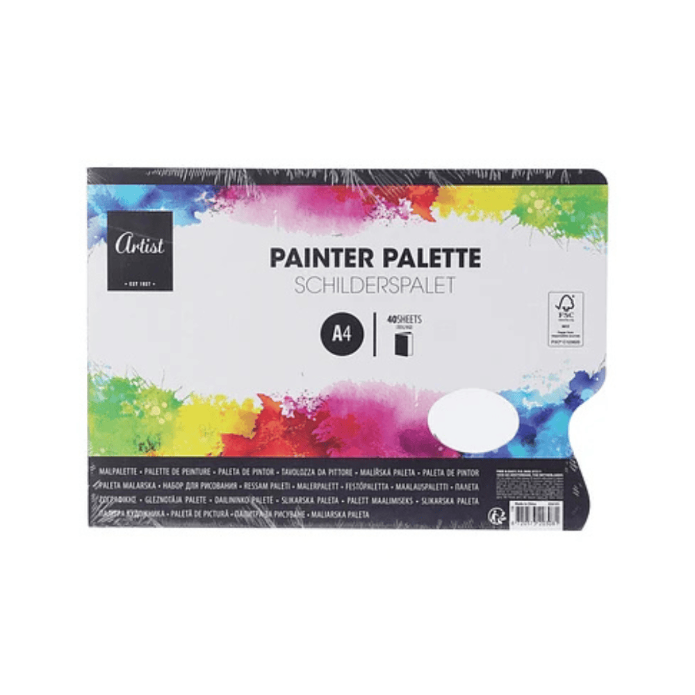 Alpha 55 Bloc de Palettes de Peinture Artistique