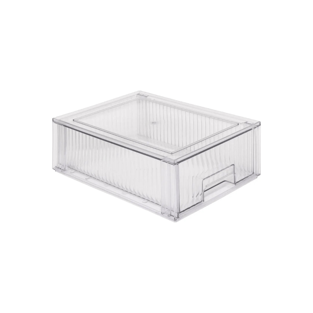 Alpha 55 Boîte frigo 1 tiroir coulissant PET Streaks – Pratique