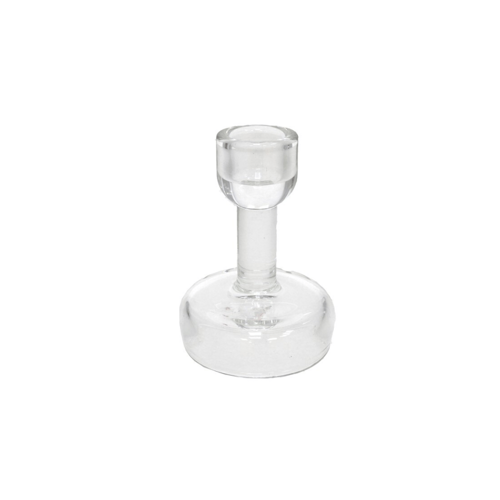 Alpha 55 Bougeoir en verre - Reversible