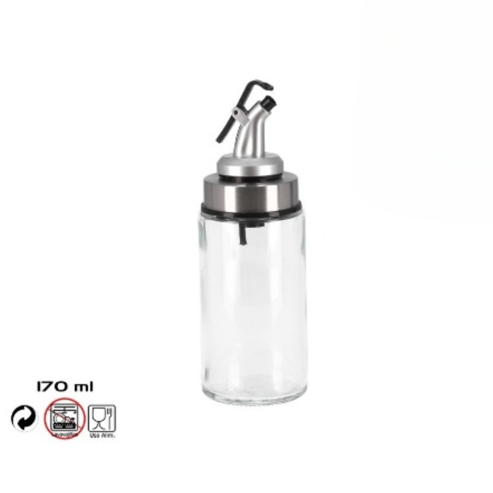 Alpha 55 Bouteille en verre pour huile et vinaigre