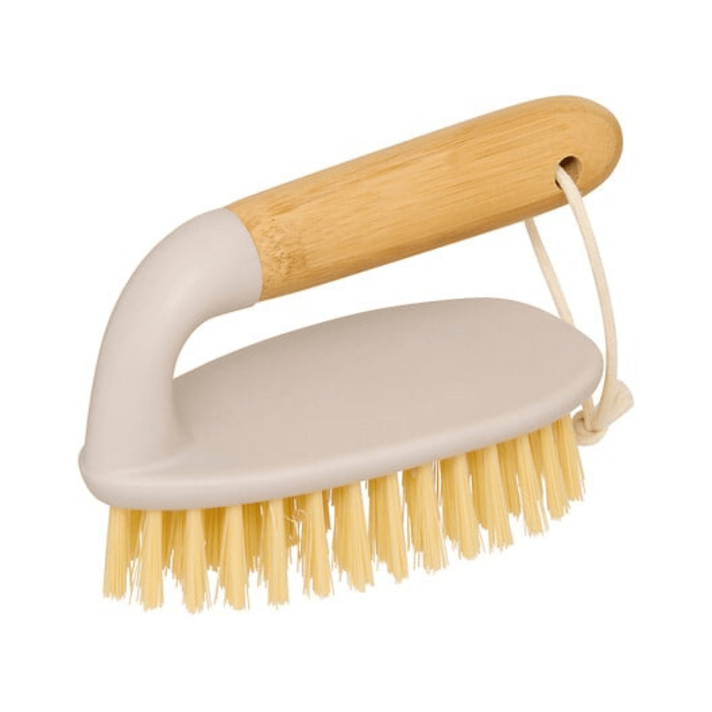 Alpha 55 Brosse à récurer Wood N Clean manche en bambou
