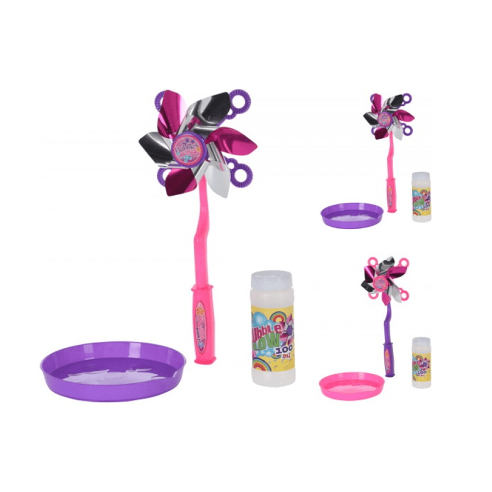 Alpha 55 Bulles de savon moulin à vent, coloris assortis