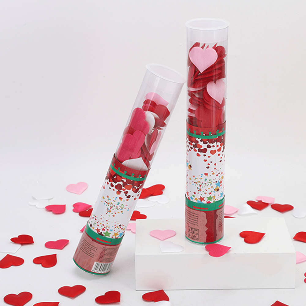 Alpha 55 Canon à confettis cœurs festif et romantique