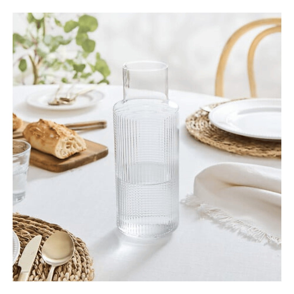 Alpha 55 Carafe Brun'eau 1,2 L en Verre Élégante