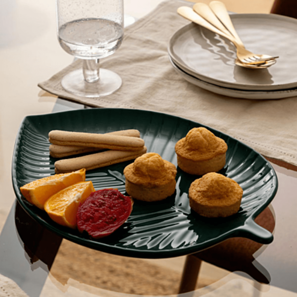 Alpha 55 Centre de Table Feuille "Yucatan"