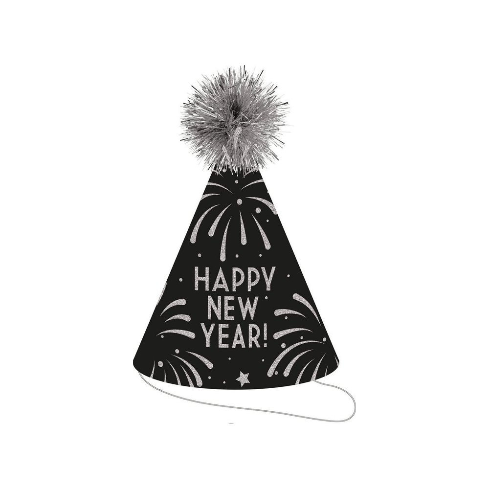 Alpha 55 Chapeau cone Happy New Year 24 cm
