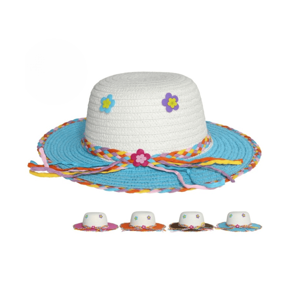 Alpha 55 Chapeau Spring fleuri style printemps été