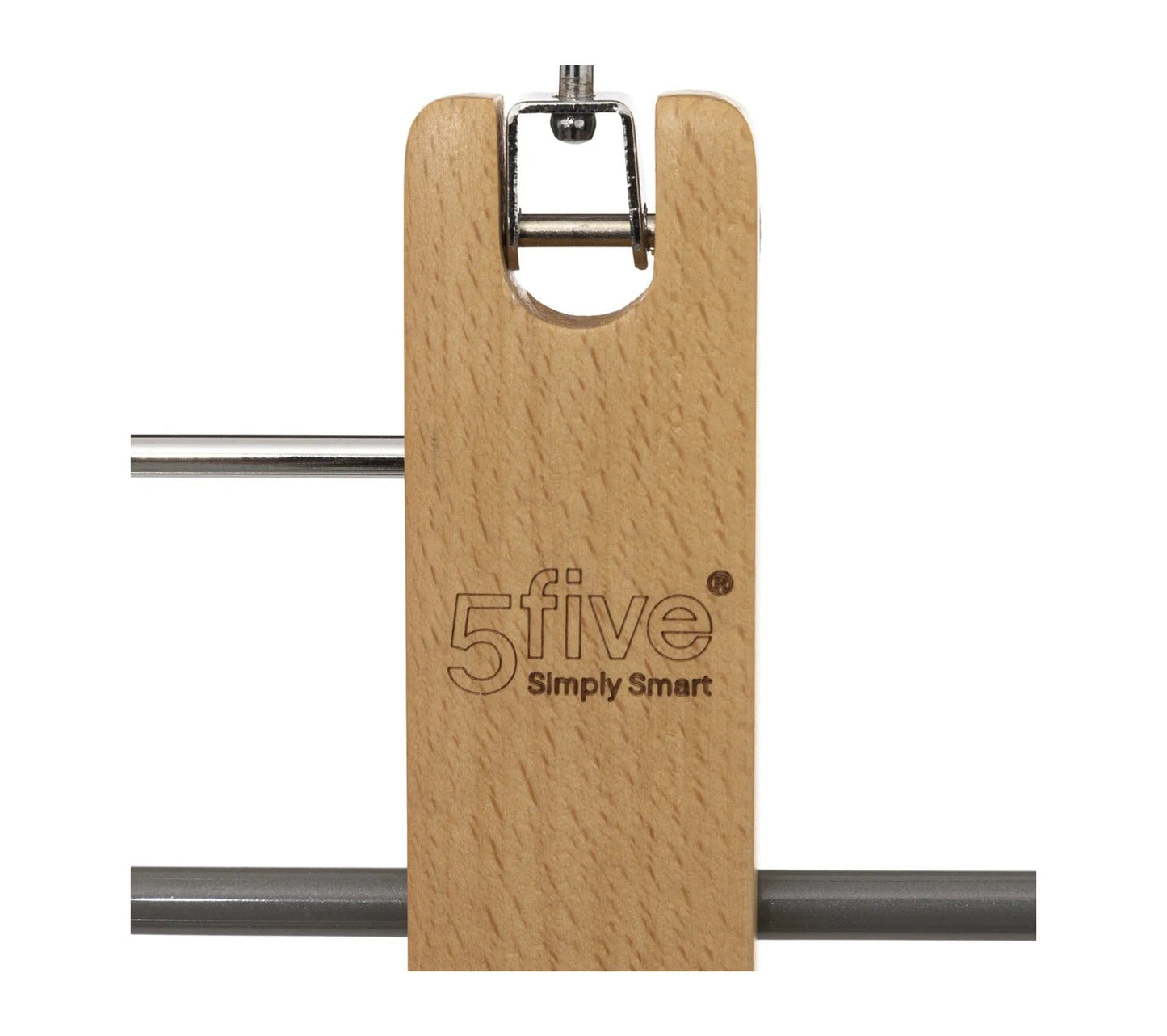 Alpha 55 Cintre bois 5 pantalons