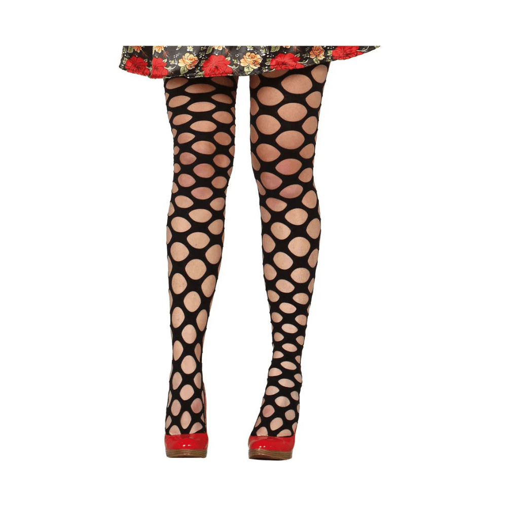 Alpha 55 Collants Résille Grandes Mailles Accessoire Halloween