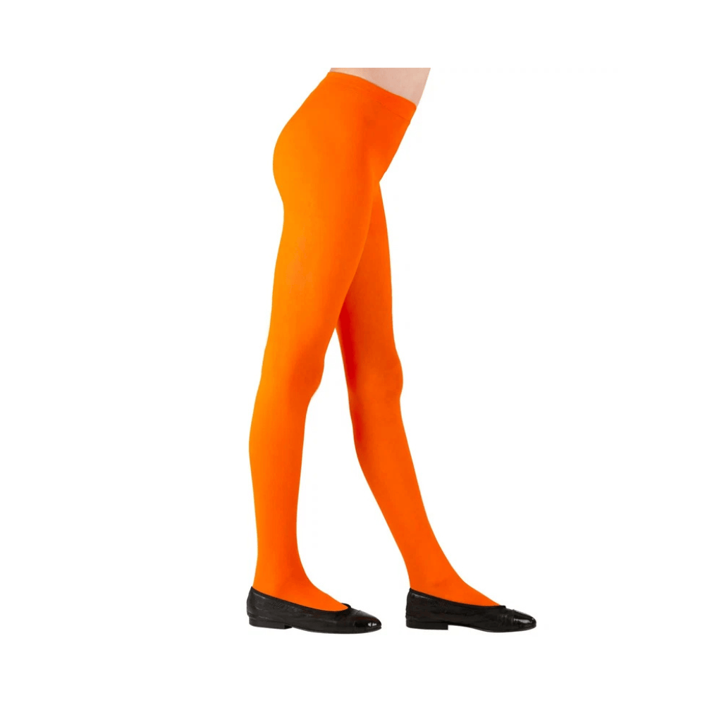 Alpha 55 Collants Unis Orange Enfant 1 à 3 Ans