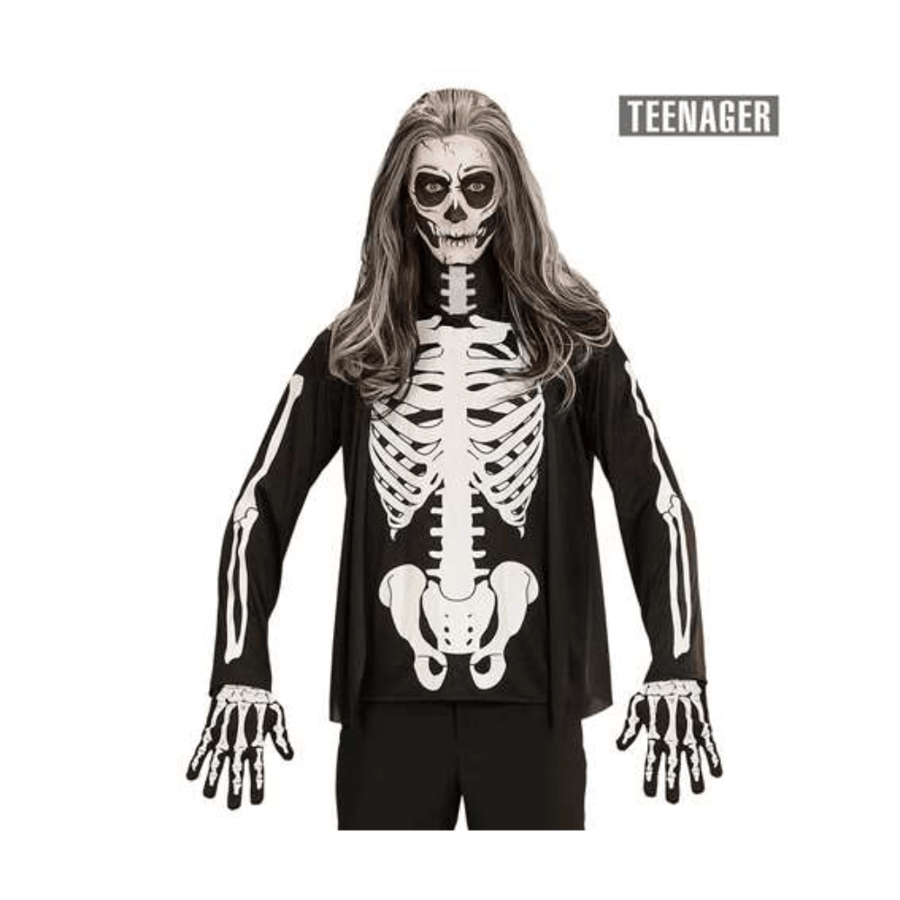 Alpha 55 Costume AD-H Squelette T-Shirt XL | Déguisement Halloween