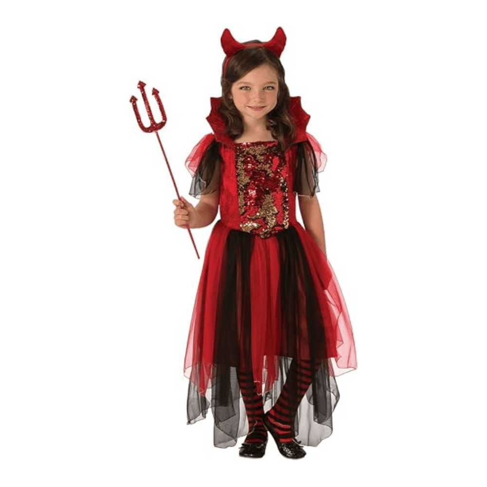 Alpha 55 Costume Diablesse Magica Fille – Déguisement Enfant