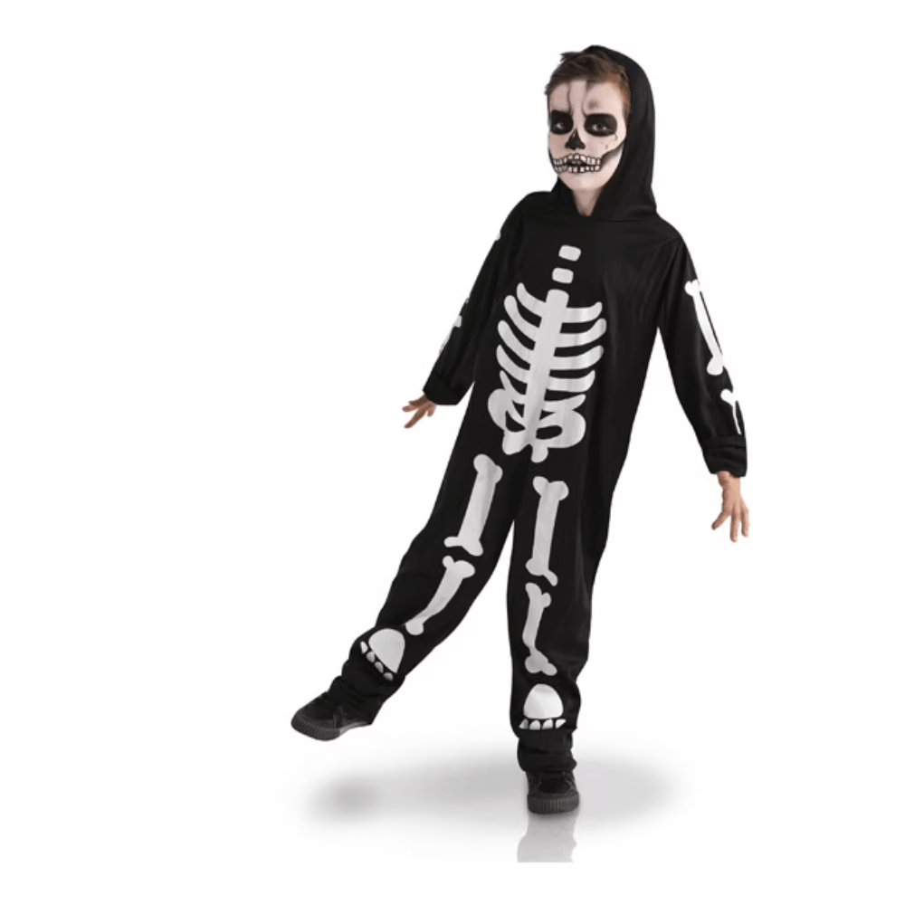 Alpha 55 Costume Squelette GID Garçon – Déguisement Halloween