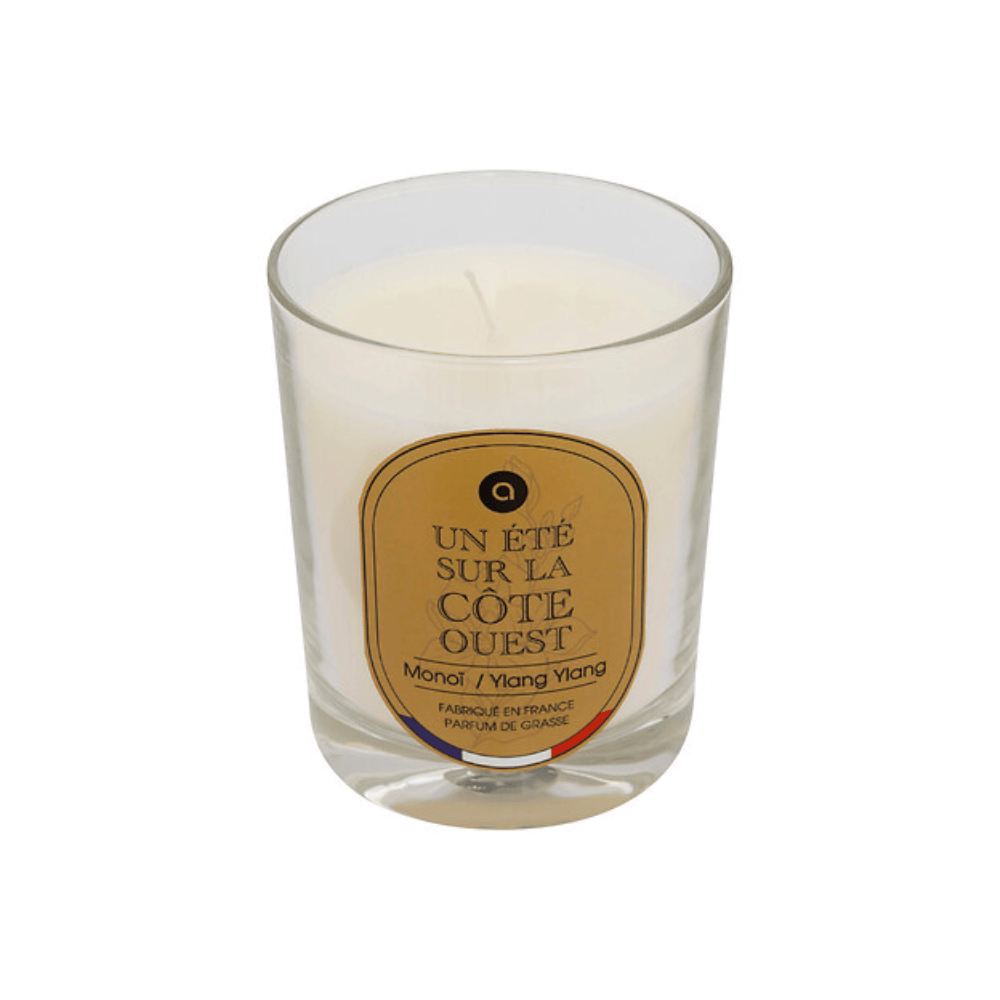 Alpha 55 Côte ouest Bougie Parfumée Nibi 180 g en Pot Verre Élégant