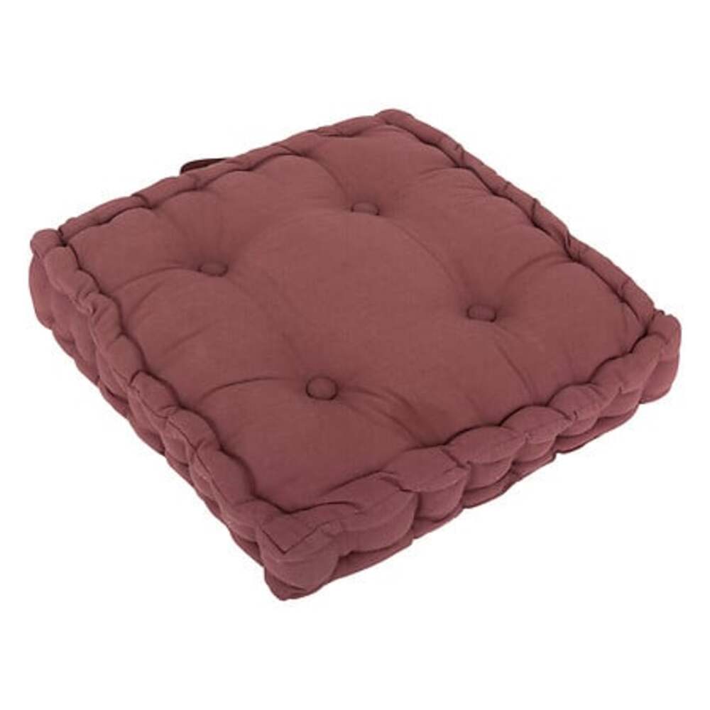 Alpha 55 Coussin de sol "Anjali" en coton