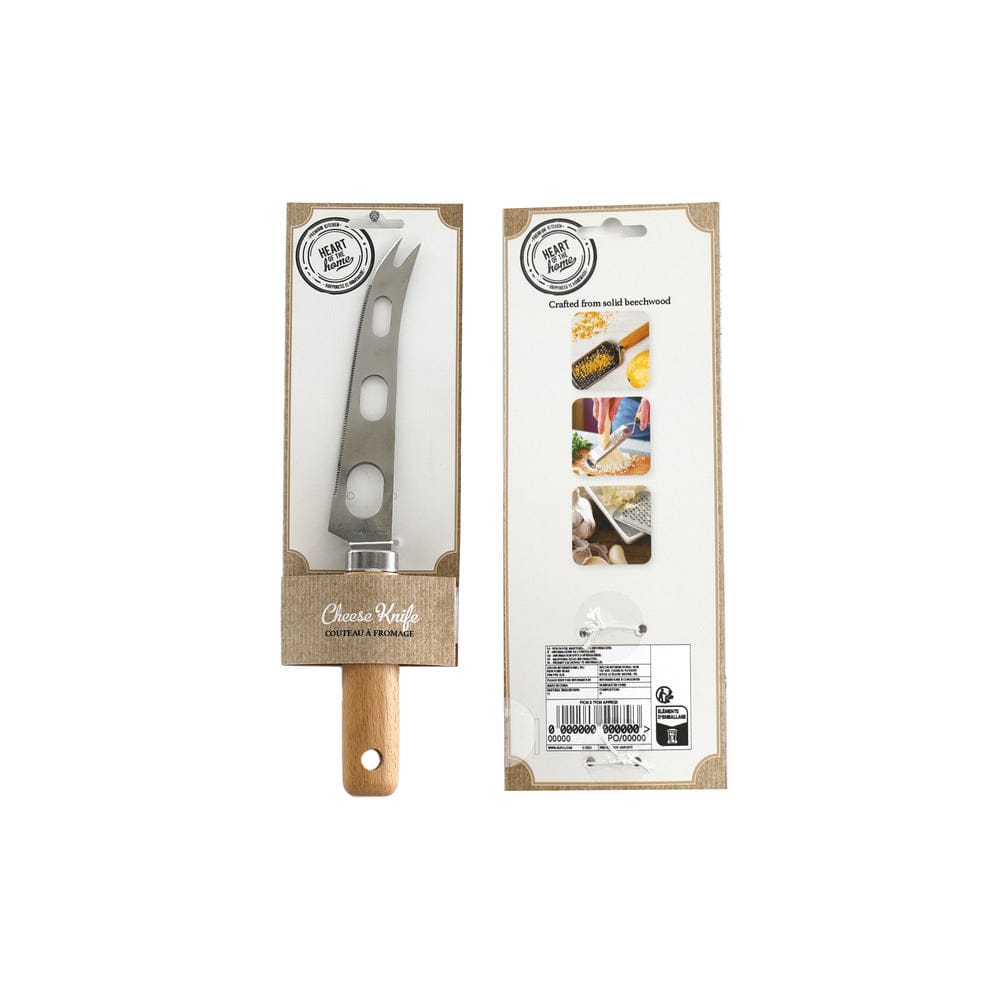 Alpha 55 Couteau à Fromage Manche Bois