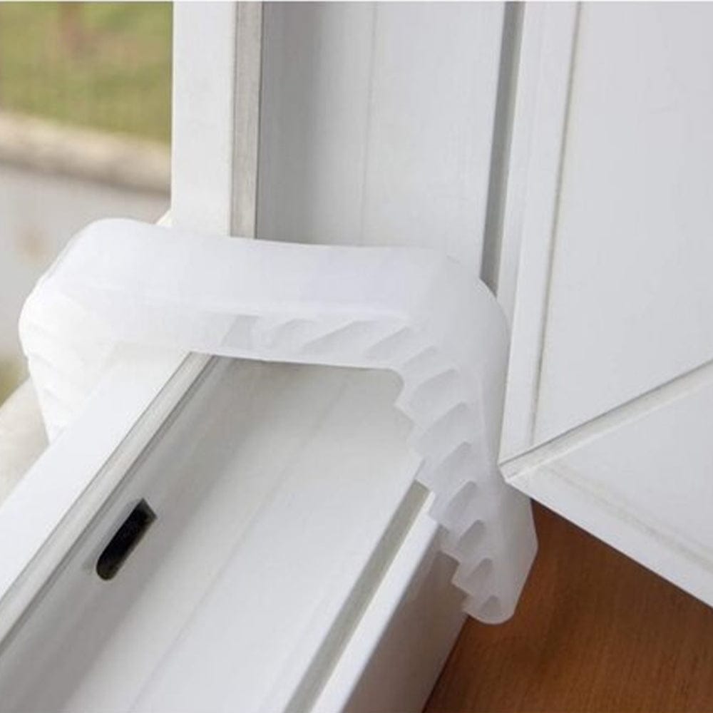 Alpha 55 Crampon de fenêtre blanc pratique et résistant