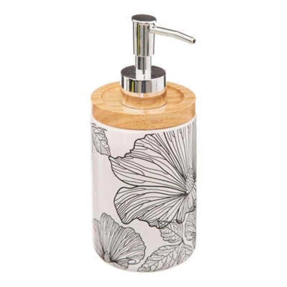Alpha 55 Distributeur de savon motif floral