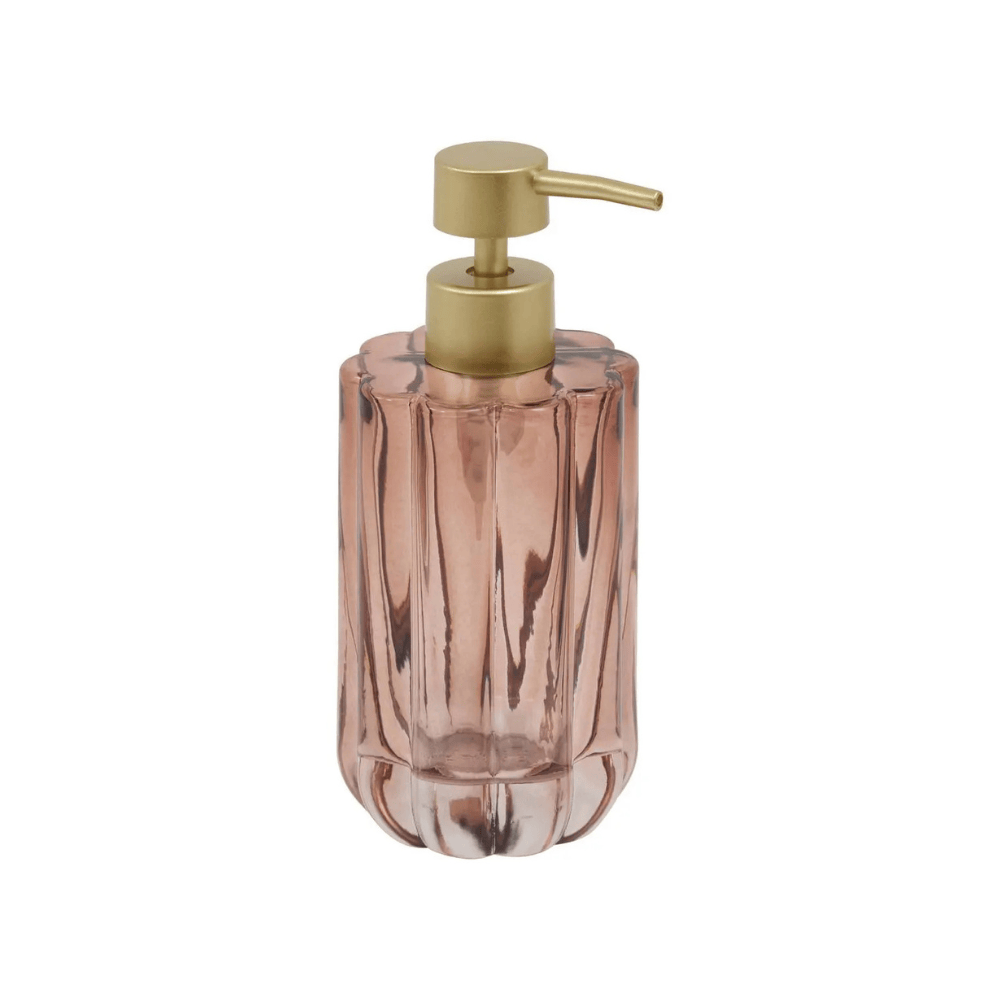 Alpha 55 Distributeur savon FLOREA ambre – Verre élégant