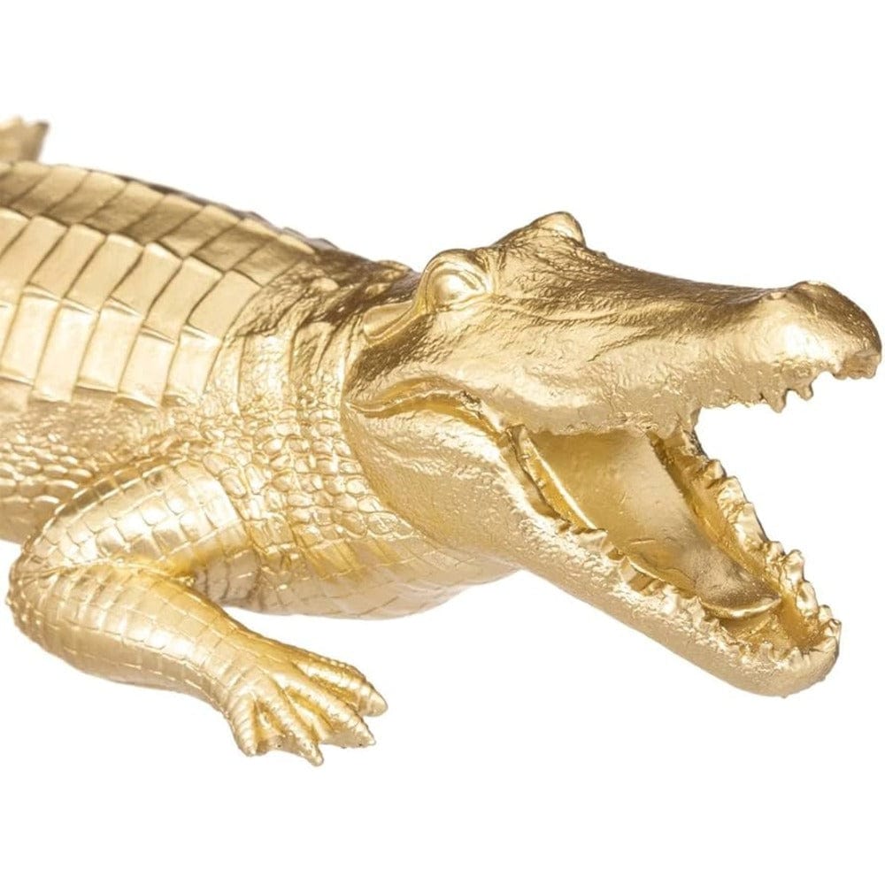 Alpha 55 Doré Statuette Crocodile