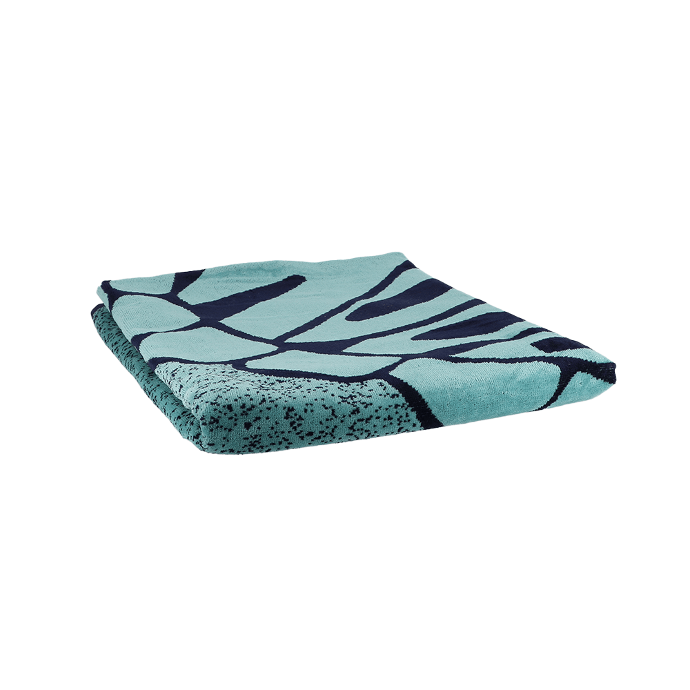 Alpha 55 Drap de plage 100x180 tortue bleu