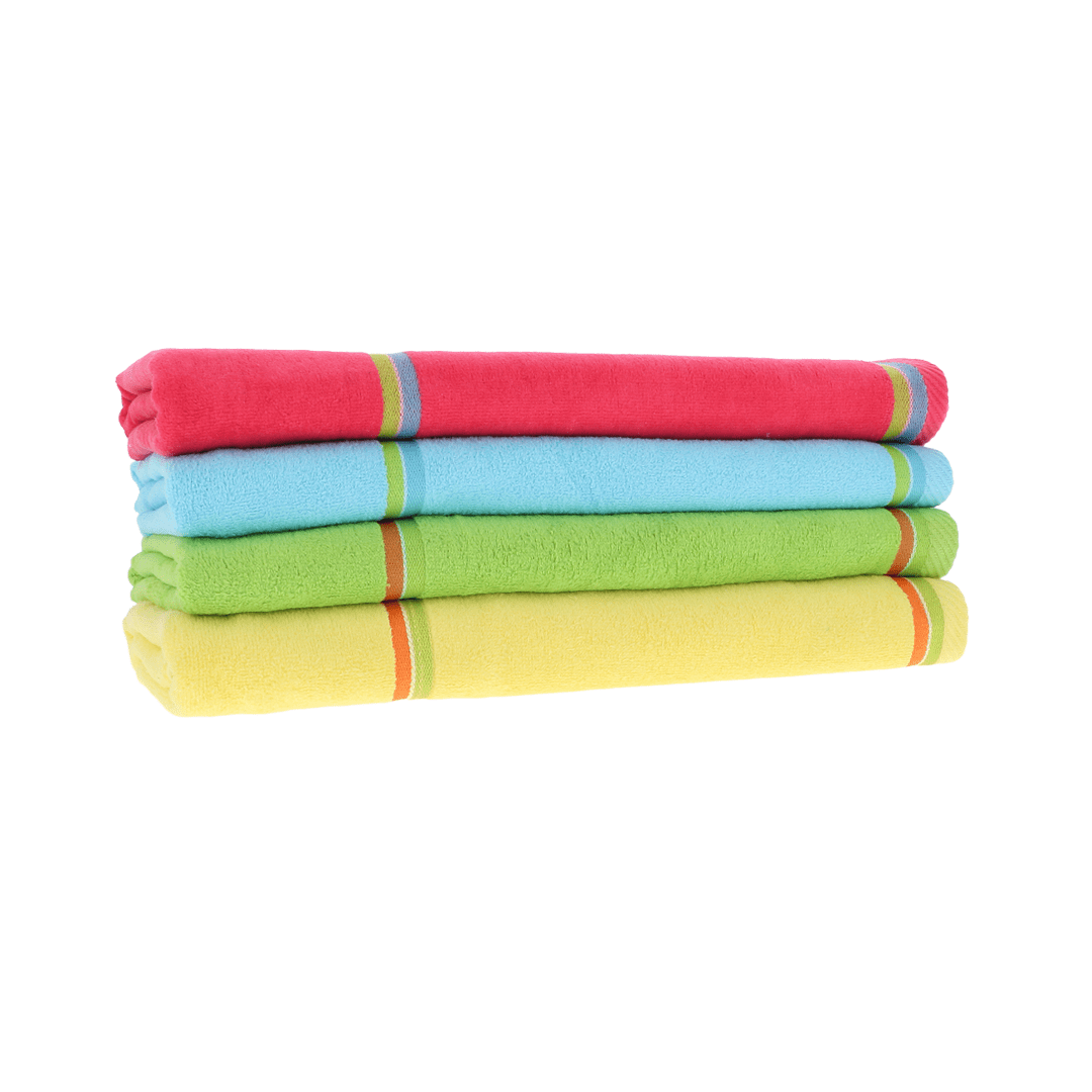 Alpha 55 Drap de Plage en Velours 70x170 cm