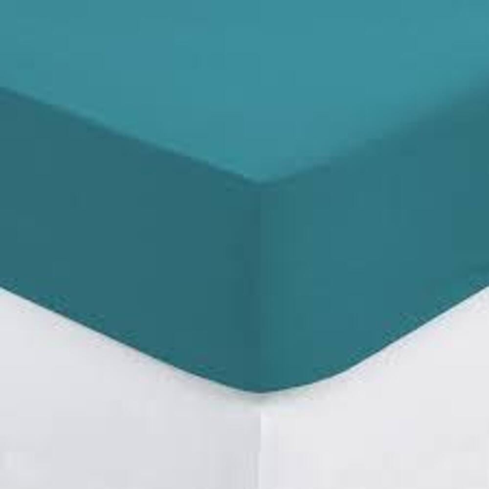 Alpha 55 Drap housse pour 1 personnes en coton