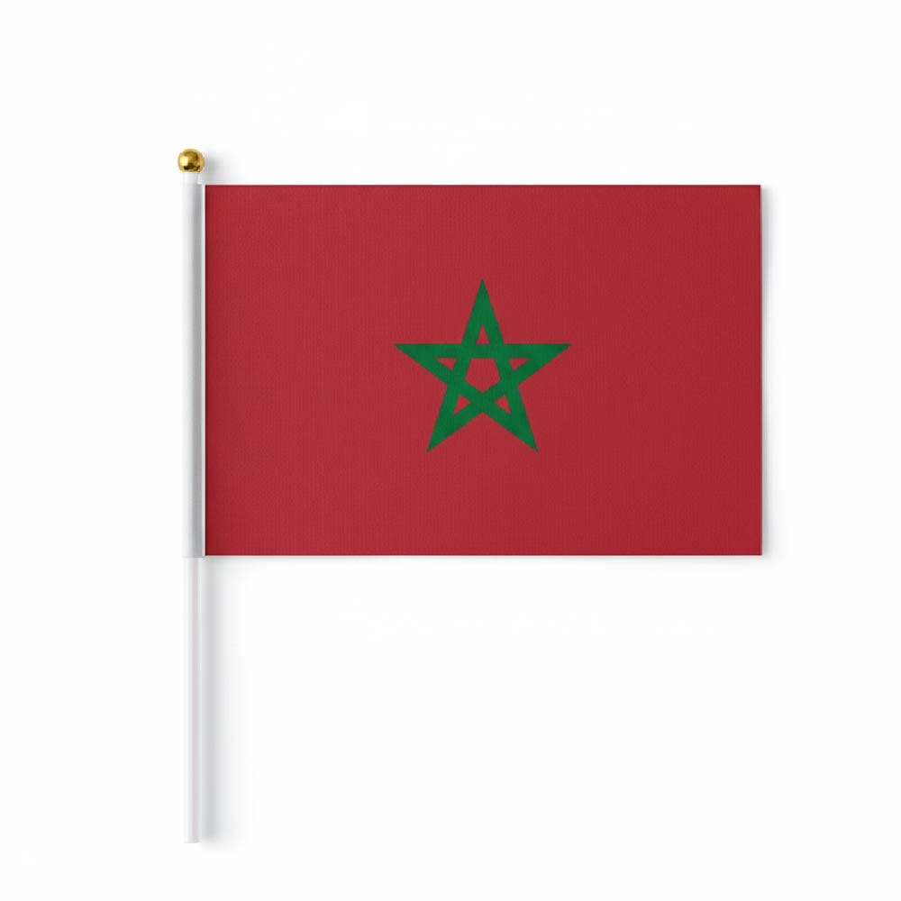 Alpha 55 Drapeau Maroc à Agiter – Accessoire Supporter