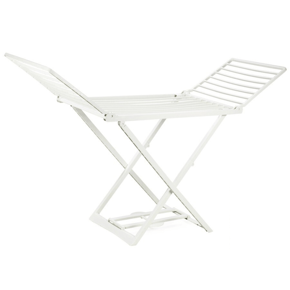Alpha 55 Étendoir Pliable Blanc – Séchage Pratique & Compact