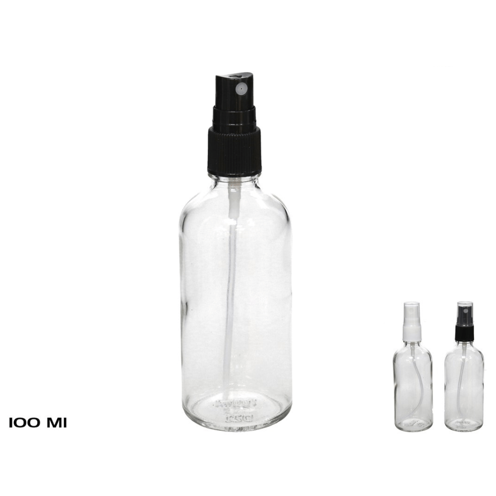 Alpha 55 Flacon Vaporisateur en Verre – Rechargeable et Élégant