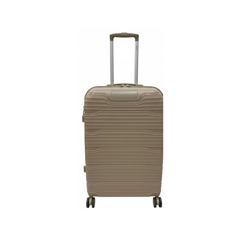 Alpha 55 Grande Trolley beige 8 roues – Valise maniable et élégante