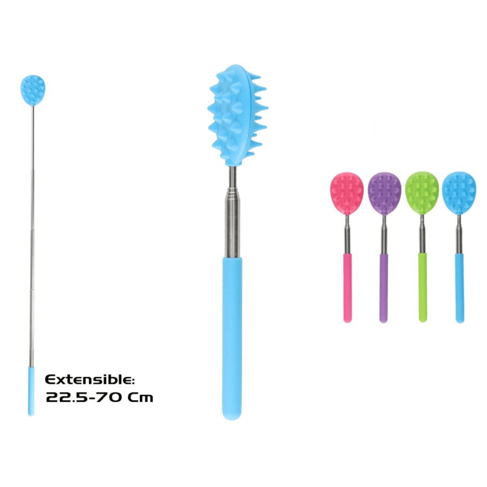 Alpha 55 Gratte-Dos Télescopique Extensible avec Tête Massage – Qualité & Prix chez Alpha55