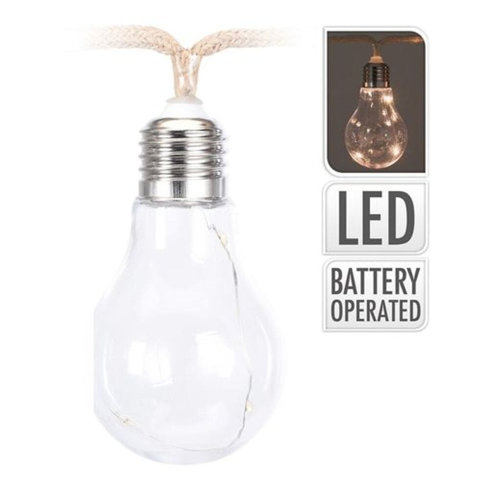 Alpha 55 Guirlande 30 LED 10 ampoules blanc chaud – Lumière cosy