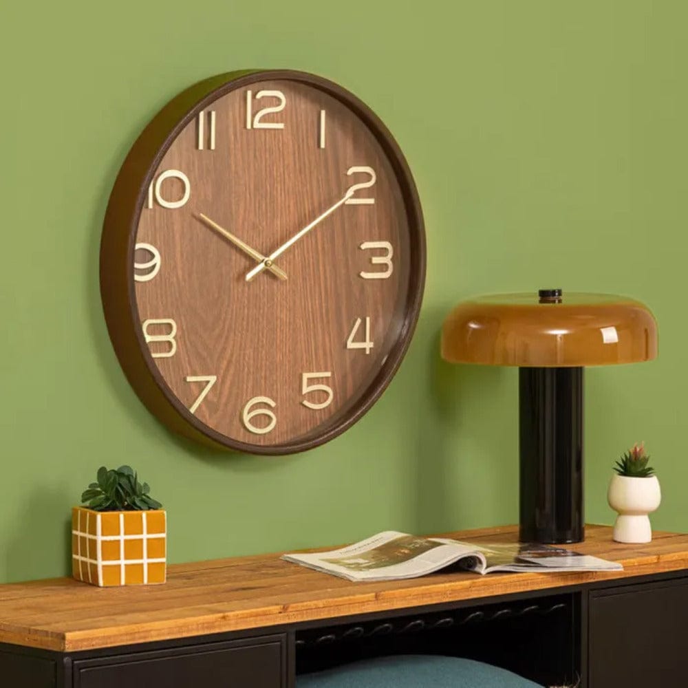Alpha 55 Horloge ivana en bois