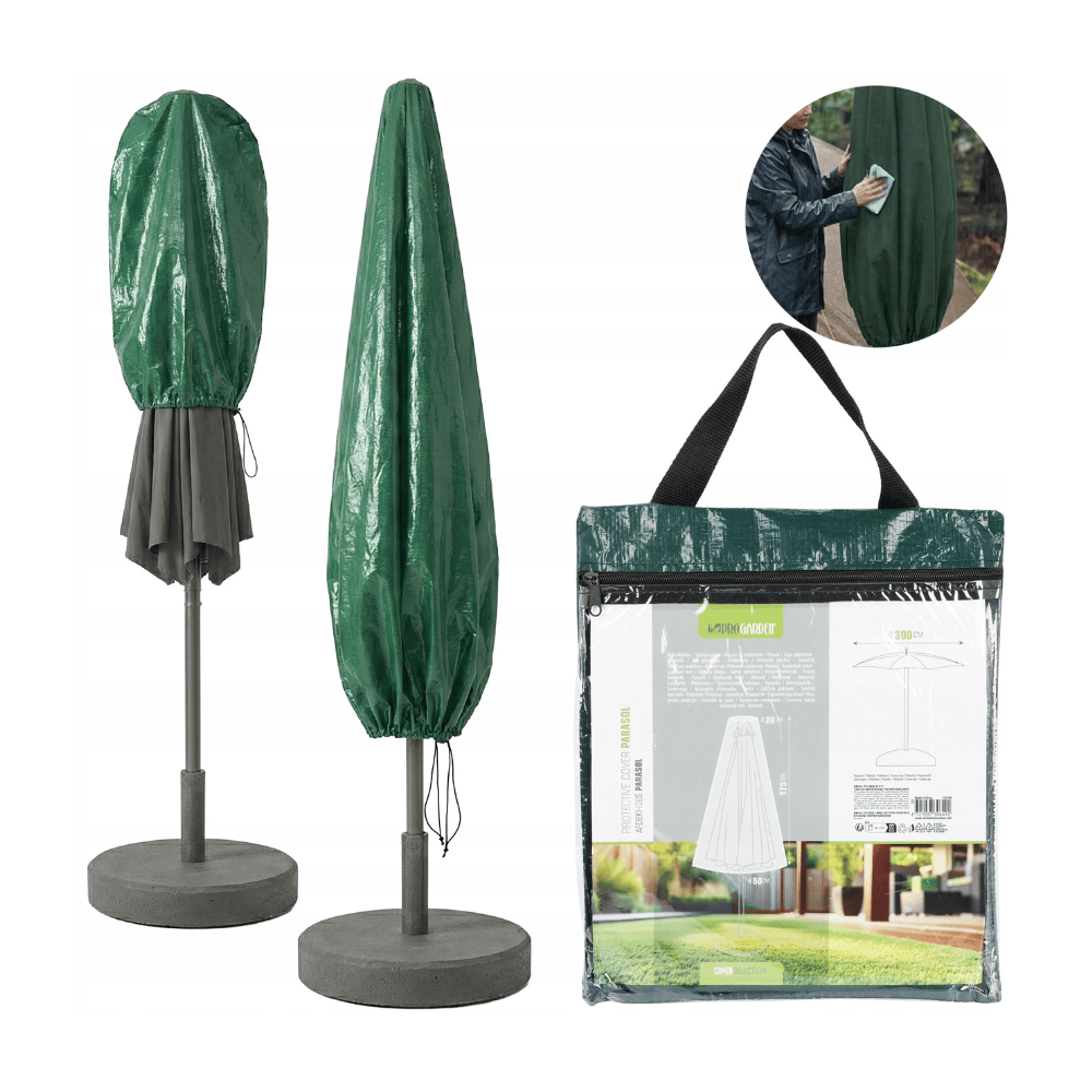 Alpha 55 Housse de Protection pour Parasol Vert Foncé