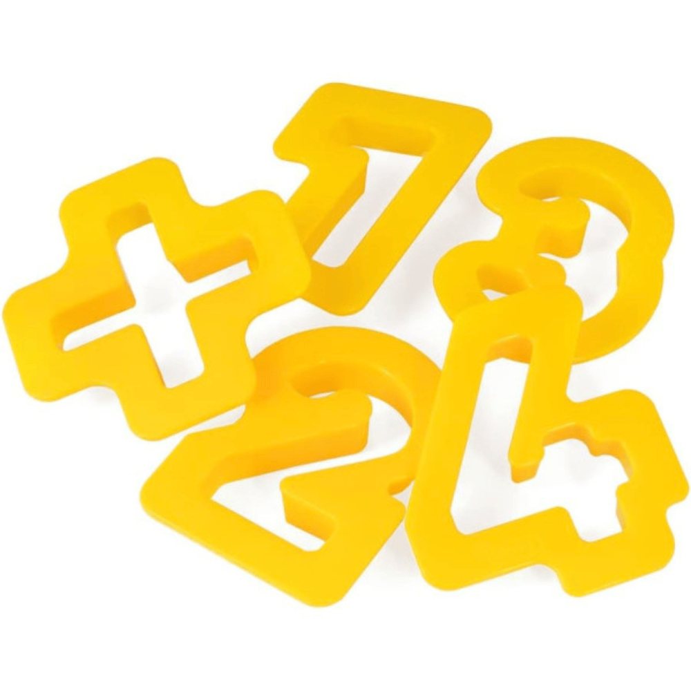 Alpha 55 JOVI Set de 11 Moules Chiffres pour Pâte à Modeler