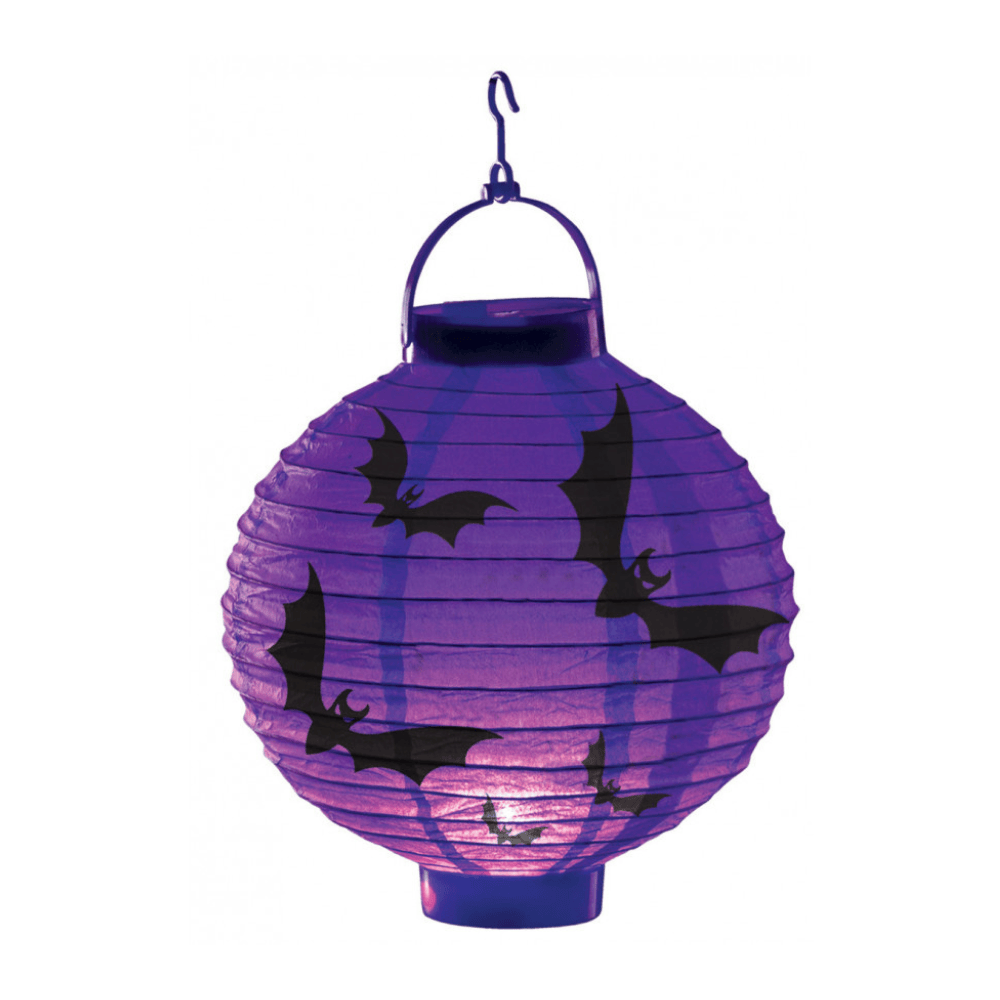 Alpha 55 Lampion Luminaire en Papier Violet 20 cm – Décoration