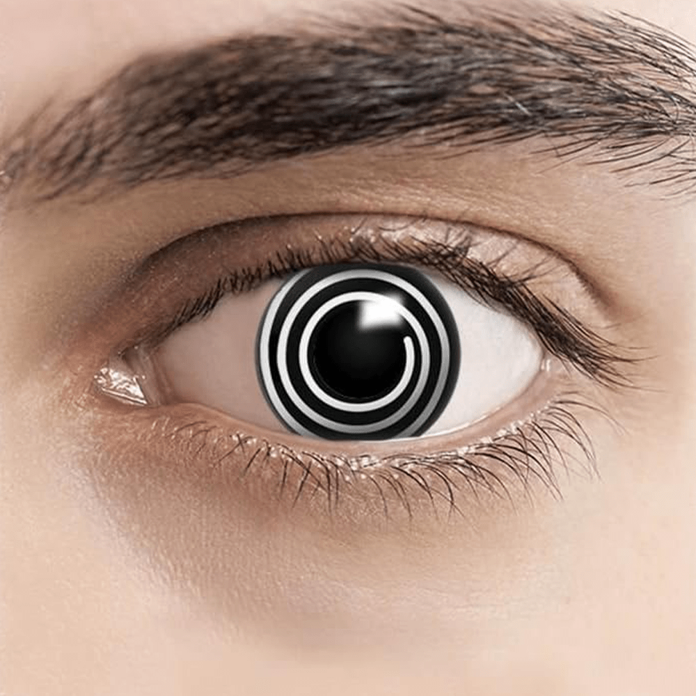 Alpha 55 Lentilles Halloween 1 an - Psycho black