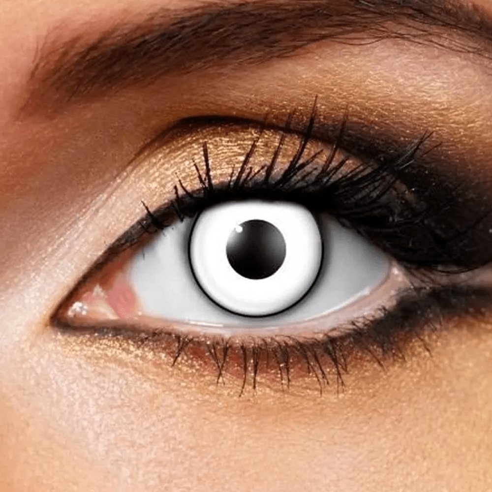 Alpha 55 Lentilles Halloween 1 an - White out